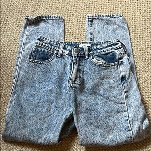 Acid Wash Denim Jeans BP Women’s Size 24